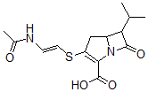 CAS#: 82837-65-8, 3-[[(E)-2-Acetamidovinyl]thio]-6-isopropyl-7-oxo-1-azabicyclo[3.2.0]hept-2-ene-2-carboxylic acid