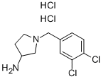 CAS 登录号：828928-33-2， 1-(3,4-二氯-苄基)-吡咯烷-3-基胺二盐酸盐