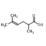 CAS#: 82898-13-3, 2,5-Dimethyl-4-hexenoic acid