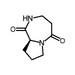 CAS#: 82939-02-4, (9aS)-Hexahydro-1H-pyrrolo[1,2-a][1,4]diazepine-1,5(2H)-dione