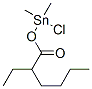 CAS 登录号：82963-02-8， 氯[(2-乙基-1-氧代己基)氧基]二甲基锡烷
