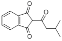 CAS 登录号：83-28-3， 2-异戊酰基-1,3-茚满二酮
