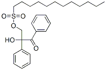 CAS#: 83029-01-0, 2-Hydroxy-3-Oxo-2,3-Diphenylpropyl Dodecane-1-Sulphonate