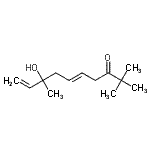 CAS#: 83040-92-0, (5E)-8-Hydroxy-2,2,8-trimethyl-5,9-decadien-3-one