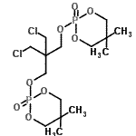 CAS#: 83044-97-7, 2,2'-{[2,2-Bis(chloromethyl)-1,3-propanediyl]bis(oxy)}bis(5,5-dimethyl-1,3,2-dioxaphosphinane) 2,2'-dioxide