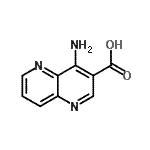 CAS#: 83068-00-2, 4-amino-1,5-naphthyridine-3-carboxylic acid