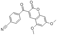 CAS#: 83179-55-9, 3-(4-Cyanobenzoyl)-5,7-Dimethoxycoumarin