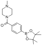 CAS#: 832114-06-4, 4-(4-Methylpiperazine-1-carbonyl)phenylboronic acid, pinacol ester