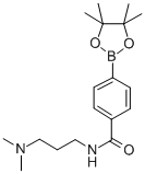 CAS 登录号：832114-10-0， 4-(3-(二甲基氨基)丙基氨基甲酰)苯硼酸频哪醇酯