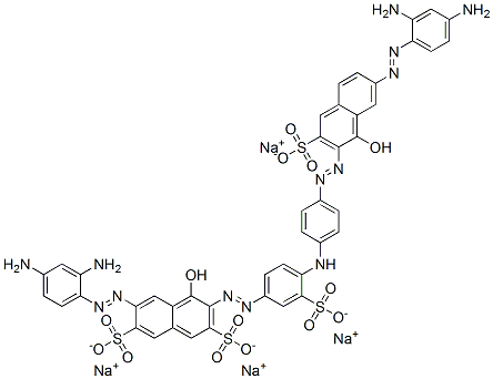 CAS#: 83221-67-4, Sodium 6-[(2,4-Diaminophenyl)Azo]-3-[[4-[[4-[[7-[(2,4-Diaminophenyl)Azo]-1-Hydroxy-3-Sulpho-2-Naphthyl]Azo]Phenyl]Amino]-3-Sulphophenyl]Azo]-4-Hydroxynaphthalene-2,7-Disulphonate
