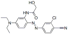 CAS#: 83249-50-7, N-[2-[(3-Chloro-4-Cyanophenyl)Azo]-5-(Diethylamino)Phenyl]-2-Hydroxyacetamide