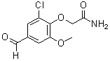 CAS#: 832674-69-8, 2-(2-Chloro-4-formyl-6-methoxyphenoxy)acetamide