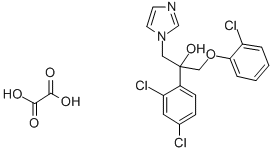 CAS#: 83337-96-6, alpha-((2-Chlorophenoxy)Methyl)-alpha-(2,4-Dichlorophenyl)-1H-Imidazole-1-Ethanol Ethanedioate Salt