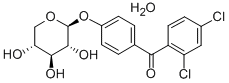 CAS#: 83354-96-5, (2,4-Dichlorophenyl)(4-(beta-D-Xylopyranosyloxy)Phenyl)Methanone Hemihydrate
