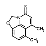 CAS#: 83367-37-7, 6,7-Dimethyl-4H-[1,3]oxazolo[5,4,3-ij]quinoline-4-thione