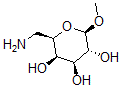 CAS 登录号：83377-36-0， 甲基-6-脱氧-6-氨基吡喃半乳糖苷