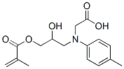 CAS#: 83418-59-1, N-[2-Hydroxy-3-[(2-Methyl-1-Oxoallyl)Oxy]Propyl]-N-(4-Methylphenyl)Glycine