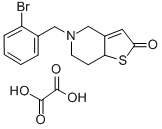 CAS#: 83427-70-7, 5-(2-Bromobenzyl)-5,6,7,7a-Tetrahydro-4H-Thieno[3,2-c]Pyridin-2-One Oxalate