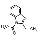 CAS#: 83440-29-3, 1-(2-Ethyl-1H-benzimidazol-1-yl)ethanone