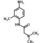 CAS#: 83473-61-4, N-(4-Amino-2-methylphenyl)-N<sup>2</sup>,N<sup>2</sup>-dimethylglycinamide