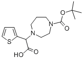 CAS#: 834884-95-6, 1-Boc-4-(Carboxy-Thiophen-2-Yl-Methyl)-[1,4]Diazepane