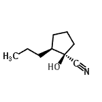 CAS#: 834885-63-1, (1R,2S)-1-Hydroxy-2-propylcyclopentanecarbonitrile