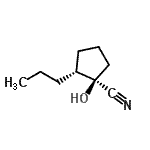 CAS#: 834885-68-6, (1R,2R)-1-Hydroxy-2-propylcyclopentanecarbonitrile