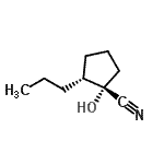 CAS#: 834885-73-3, (1S,2R)-1-Hydroxy-2-propylcyclopentanecarbonitrile