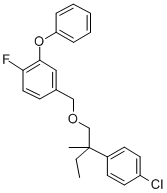 CAS#: 83493-06-5, 4-((2-(4-Chlorophenyl)-2-Methylbutoxy)Methyl)-1-Fluoro-2-Phenoxybenzene