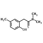 CAS#: 83504-93-2, 2-(2-Hydroxy-5-methylphenyl)-N,N-dimethylethanethioamide