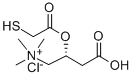 CAS 登录号:83544-83-6, (R)-3-羧基-2-((巯基乙酰基)氧基)-N,N,N-三甲基-1-丙基氯化铵