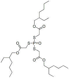 CAS#: 83547-95-9, 2-Ethylhexyl 10-Ethyl-4-[[2-[(2-Ethylhexyl)Oxy]-2-Oxoethyl]Thio]-7-Oxo-8-Oxa-3,5-Dithia-4-Phosphatetradecanoate 4-Oxide