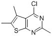 CAS#: 83548-58-7, 4-Chloro-2,5,6-Trimethylthieno[2,3-d]Pyrimidine