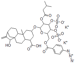 CAS#: 83579-68-4, 6'-O-4-Azidobenzoylatractyloside
