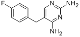 CAS 登录号：836-06-6， 2,4-二氨基-5-(4-氟苄基)嘧啶