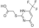 CAS 登录号：836-12-4， [[1,4-二氢-4-氧代-6-(三氟甲基)-2-嘧啶基]硫代]-乙酸