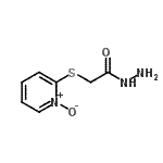 CAS#: 83646-03-1, 2-[(1-Oxido-2-pyridinyl)sulfanyl]acetohydrazide