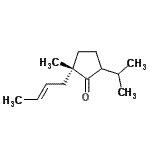 CAS#: 836628-77-4, (2S)-2-[(2E)-2-Buten-1-yl]-5-isopropyl-2-methylcyclopentanone