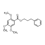 CAS#: 836669-76-2, 3-Phenylpropyl 2,4,5-trimethoxybenzoate