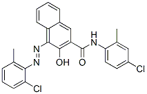 CAS#: 83682-25-1, N-(4-Chloro-2-Methylphenyl)-4-[(2-Chloro-6-Methylphenyl)Azo]-3-Hydroxynaphthalene-2-Carboxamide