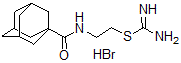 CAS#: 83699-45-0, N-[2-(Amidinothio)ethyl]adamantane-1-carboxamide hydrobromide
