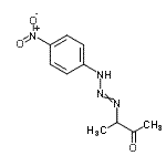 CAS#: 83711-60-8, 3-[(2E)-3-(4-Nitrophenyl)-2-triazen-1-yl]-2-butanone