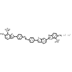 CAS#: 83721-50-0, Disodium 6-methyl-2'-(4-{[4-(6-methyl-7-sulfonato-1,3-benzothiazol-2-yl)phenyl]diazenyl}phenyl)-2,6'-bi-1,3-benzothiazole-7-sulfonate