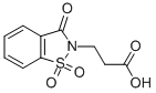 CAS#: 83747-21-1, 3-Oxo-1,2-Benzisothiazole-2(3H)-propanoic acid 1,1-dioxide