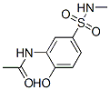 CAS#: 83763-43-3, N-[2-Hydroxy-5-[(Methylamino)Sulphonyl]Phenyl]Acetamide