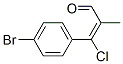 CAS#: 83783-50-0, (2E)-3-(4-Bromophenyl)-3-chloro-2-methylacrylaldehyde