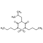 CAS#: 83789-26-8, 2,6-Dibutyl-4-isobutyl-1,2,6-thiadiazinane-3,5-dione 1,1-dioxide