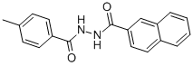 CAS 登录号：83803-95-6， 2-(2-萘甲酰)-1-(对甲苯甲酰)肼