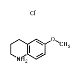 CAS#: 83811-83-0, 6-Methoxy-1,2,3,4-tetrahydroquinolinium chloride