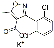 CAS#: 83817-48-5, Potassium 3-(2,6-Dichlorophenyl)-5-Methylisoxazole-4-Carboxylate
